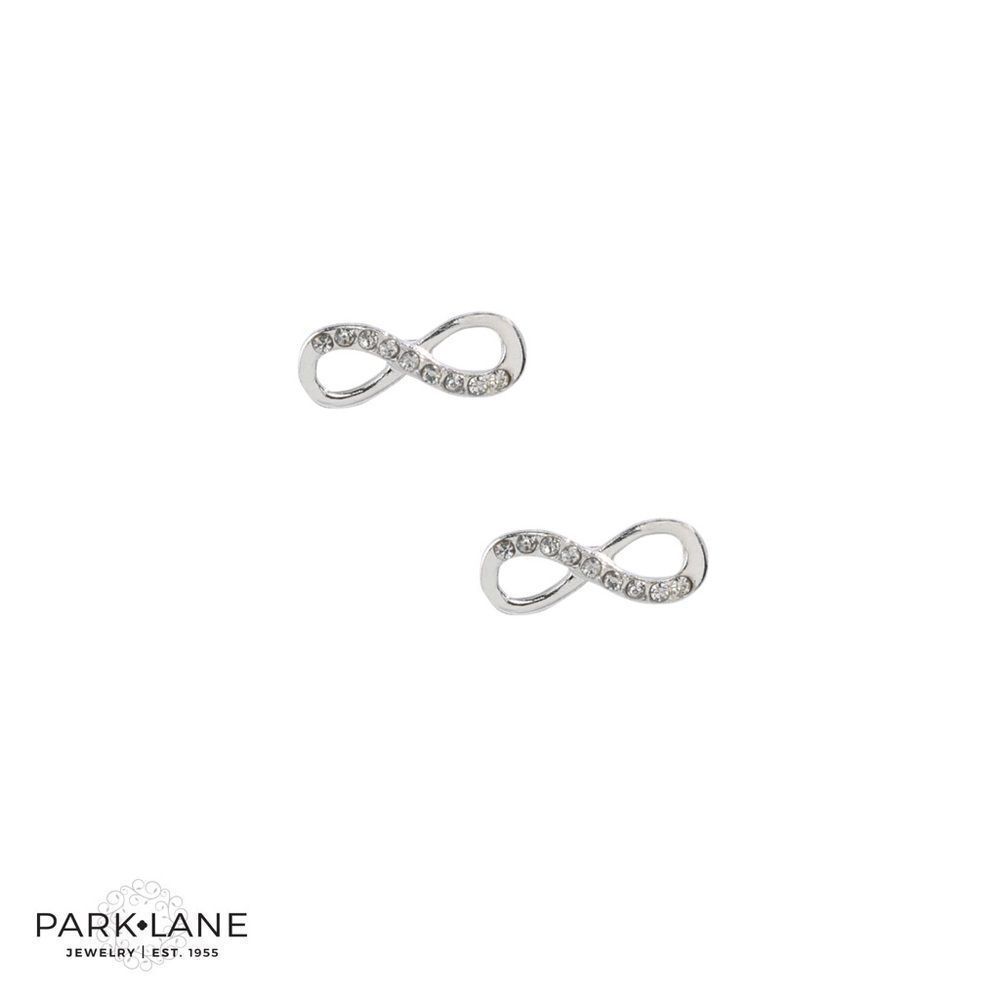 Park Lane | “Infinite” Pierced Earrings | Silver